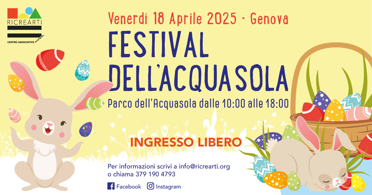 Festival dell'Acquasola 18 aprile