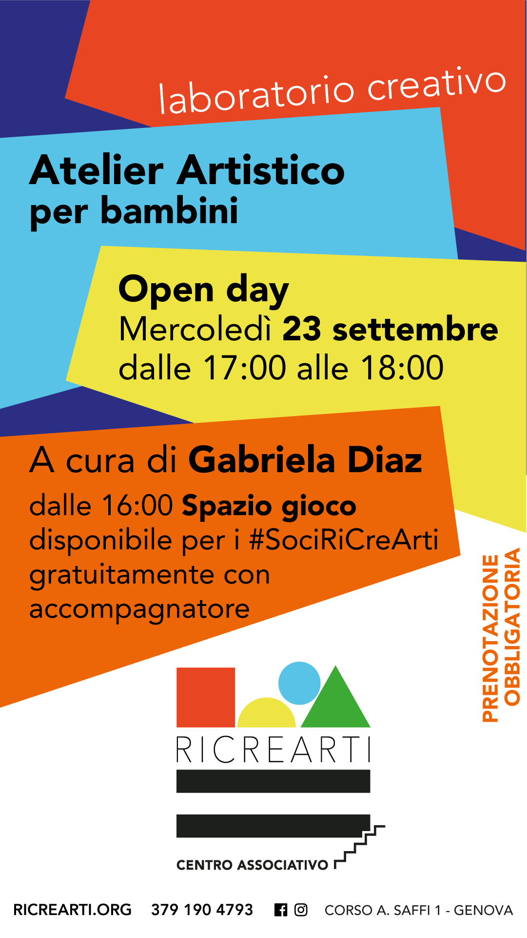 Atelier artistico per bambini